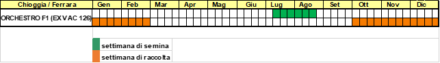 Calendario Orchestro Chioggia